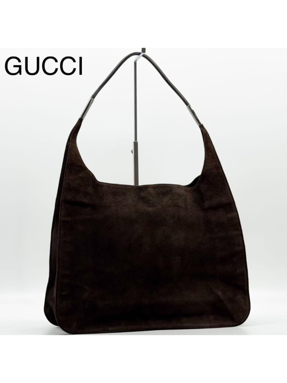 Gucci Suede Vintage Shoulder Bag